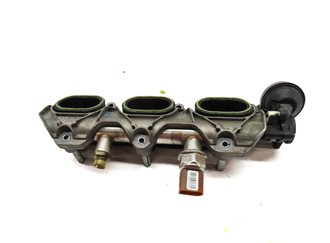 Thumbnail 4: 11-18 PORSCHE CAYENNE PANAMERA (958 970 G1) 3.0L - LEFT LOWER INTAKE MANIFOLD