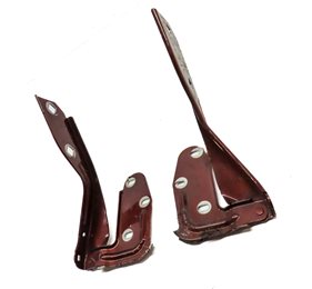 Thumbnail 3: 11-14 PORSCHE CAYENNE (958) FRONT LEFT & RIGHT HOOD HINGE SET/2(Auburn)