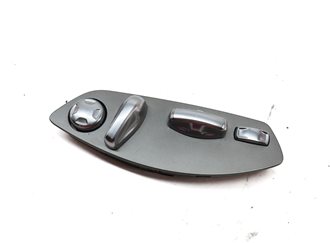 Thumbnail 1: 2011 PORSCHE CAYENNE HYBRID (958) FRONT LEFT DRIVER SEAT ADJUST SWITCH w/LUMBAR