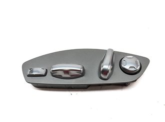 Thumbnail 4: 2011 PORSCHE CAYENNE HYBRID (958) FRONT LEFT DRIVER SEAT ADJUST SWITCH w/LUMBAR