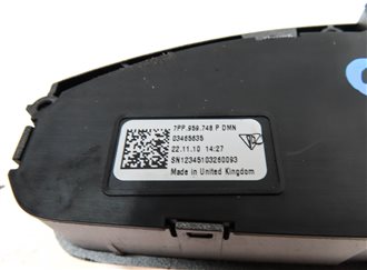 Thumbnail 6: 11 PORSCHE CAYENNE HYBRID 958 FRONT RIGHT PASSENGER SEAT ADJUST SWITCH w/LUMBER