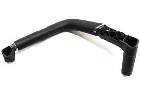 Thumbnail 4: 2011 PORSCHE CAYENNE HYBRID (958) REAR RIGHT INTERIOR DOOR GRAB HANDLE BLACK