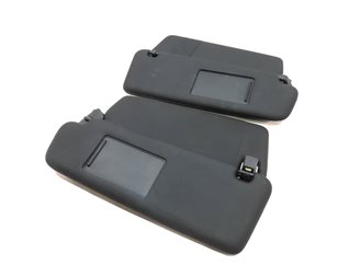 2011-2014 PORSCHE CAYENNE (958) FRONT LEFT & RIGHT SUNVISOR SHADE SET(Black)