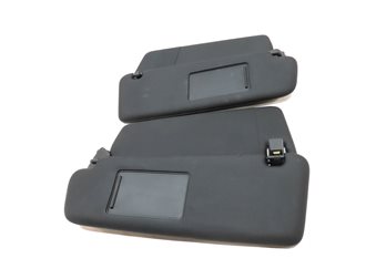 Thumbnail 2: 2011-2014 PORSCHE CAYENNE (958) FRONT LEFT & RIGHT SUNVISOR SHADE SET(Black)