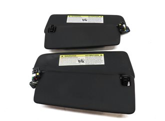 Thumbnail 5: 2011-2014 PORSCHE CAYENNE (958) FRONT LEFT & RIGHT SUNVISOR SHADE SET(Black)