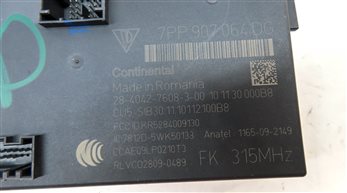 Thumbnail 9: 11-18 PORSCHE CAYENNE HYBRID (958) 3.0L M06 ECM BCM IMMOBILIZER MODULE KEY SET