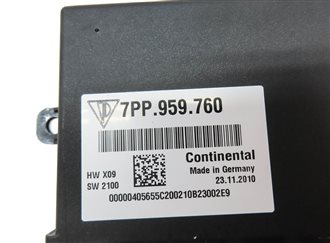 Thumbnail 4: 2011 PORSCHE CAYENNE HYBRID (958) FRONT RIGHT PASSENGER SEAT CONTROL MODULE
