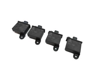 2011 PORSCHE CAYENNE HYBRID (958) TPMS TIRE PRESSURE MONITORING SENSOR SET/4