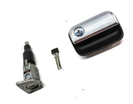 Thumbnail 3: 2011 PORSCHE CAYENNE HYBRID (958) FRONT LEFT DRIVER DOOR GLOVEBOX LOCK KEY SET/3