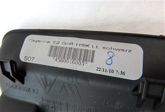 Thumbnail 6: 2011 PORSCHE CAYENNE HYBRID (958) FRONT LEFT DRIVER DOOR GLOVEBOX LOCK KEY SET/3