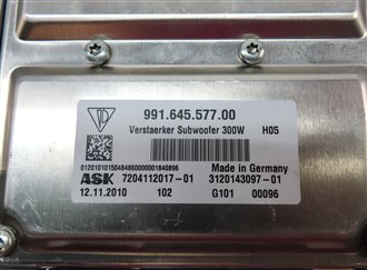 Thumbnail 5: 2011 PORSCHE CAYENNE HYBRID (958) RADIO STEREO SOUND SYSTEM AMPLIFIER AMP