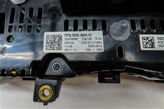 Thumbnail 7: 11-12 PORSCHE CAYENNE HYBRID (958) SPEEDOMETER GAUGE INSTRUMENT CLUSTER(86k)