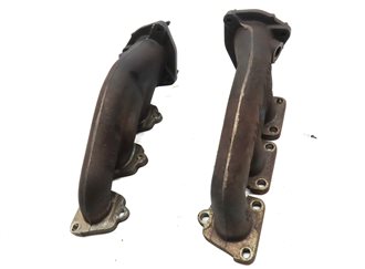 Thumbnail 2: 2011-2018 PORSCHE CAYENNE PANAMERA (958 970 G1) 3.0L ENGINE EXHAUST MANIFOLD SET