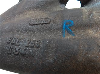 Thumbnail 8: 2011-2018 PORSCHE CAYENNE PANAMERA (958 970 G1) 3.0L ENGINE EXHAUST MANIFOLD SET