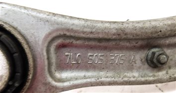 Thumbnail 5: 2011-2015 PORSCHE CAYENNE (958) RIGHT PASSENGER REAR CONTROL ARM SET