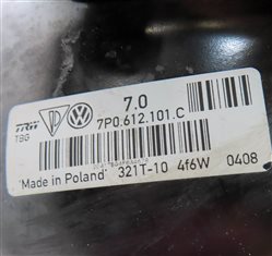 Thumbnail 7: 11-18 PORSCHE CAYENNE (958) 3.0L HYBRID POWER BRAKE BOOSTER w/ MASTER CYLINDER