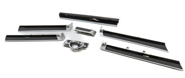 2011 PORSCHE CAYENNE HYBRID (958) INTERIOR DASH FRONT REAR DOOR TRIM SET/7