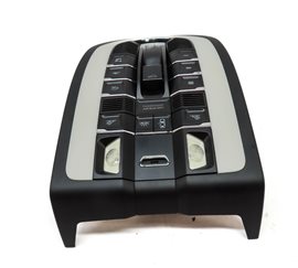 Thumbnail 2: 2011 PORSCHE CAYENNE HYBRID 958 FRONT INTERIOR ROOF DOME LIGHT w/SWITCHES(Black)