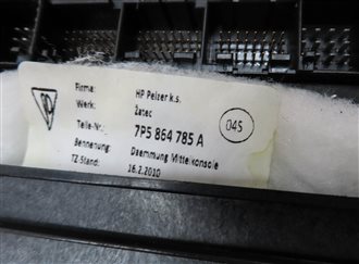 Thumbnail 7: 11-18 PORSCHE CAYENNE (958) FRONT HEATER A/C TEMPERATURE CONTROL (VENTED SEAT)