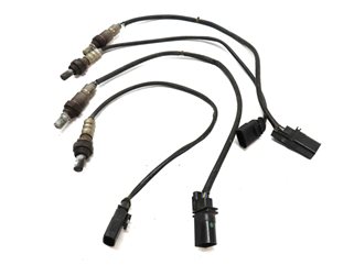 2017 AUDI Q5 (B8 8R) 3.0L (CTUC) ENGINE OXYGEN O2 SENSOR SET/4