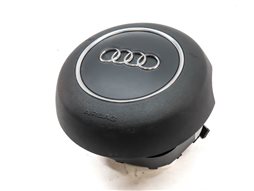 13-17 AUDI Q5 SQ5 (B8 8R) 3-SPOKE SPORT STEERING WHEEL AIRBAG AIR BAG (Black)