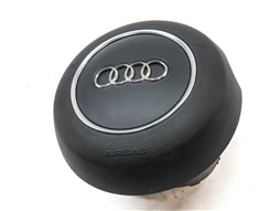 Thumbnail 2: 13-17 AUDI Q5 SQ5 (B8 8R) 3-SPOKE SPORT STEERING WHEEL AIRBAG AIR BAG (Black)