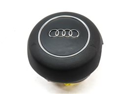 Thumbnail 4: 13-17 AUDI Q5 SQ5 (B8 8R) 3-SPOKE SPORT STEERING WHEEL AIRBAG AIR BAG (Black)
