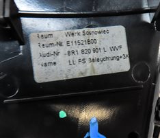 Thumbnail 6: 2017 AUDI Q5 (B8 8R) FRONT LEFT DRIVER HEAT HEATER AC AIR HVAC VENT (Black)