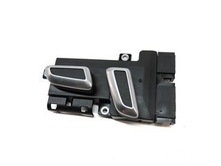 Thumbnail 8: 2017 AUDI Q5 (B8 8R) FRONT RIGHT PASSENGER SEAT ADJUST SWITCH w/LUMBAR SET/2