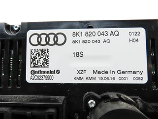 Thumbnail 6: 13-17 AUDI A4 S4 A5 S5 RS5 Q5 SQ5 (B8 8K 8T 8R) HEATER A/C TEMPERATURE CONTROL