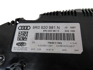 Thumbnail 21: 16-17 AUDI Q5 (B8 8R) 3.0L SUPER IGNITION SPEEDOMETER ENGINE MODULE & KEY SET8