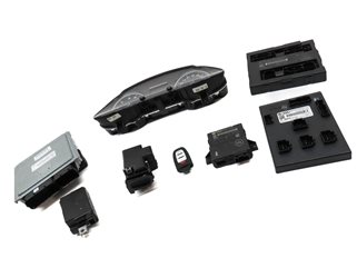 Thumbnail 4: 16-17 AUDI Q5 (B8 8R) 3.0L SUPER IGNITION SPEEDOMETER ENGINE MODULE & KEY SET8
