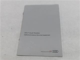 Thumbnail 6: 2017 AUDI Q5 (B8 8R) 3.0L (CTUC) ENGINE OWNERS MANUAL SET / 7 w/CASE