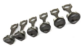 Thumbnail 4: 09-17 AUDI A6 A7 A8 Q5 Q7 S4 S6 Q5 TOUAREG - 3.0L SUPERCHARGED ENGINE PISTON SET