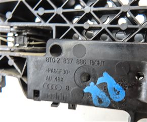 Thumbnail 6: 09-17 AUDI A4 S4 Q5 ALLROAD - RIGHT REAR PASSENGER KEYLESS DOOR HANDLE(Gray)