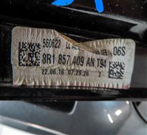 Thumbnail 9: 2015-2017 AUDI Q5 SQ5 (B8 8R) LEFT - PFOLD AUTODIM BLIND SPOT DOOR MIRROR(Gray)
