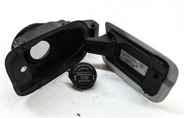Thumbnail 7: 2012-2018 AUDI A6 S6 (C7) FUEL TANK DOOR LID COVER TRIM w/ HOUSING (White)