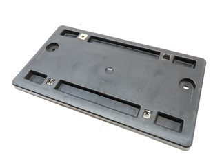 2012 AUDI A6 (C7 4G) REAR BUMPER LICENSE PLATE MOUNT BRACKET