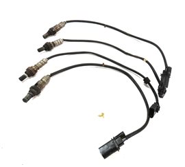 2012 AUDI A6 (C7 4G) 3.0 SUPER (CGXB) ENGINE PRE/POST CAT OXYGEN O2 SENSOR SET/4