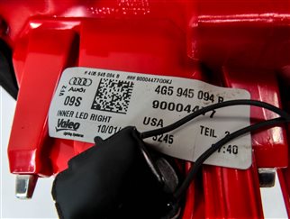Thumbnail 6: 2012-2015 AUDI A6 S6 (C7) RIGHT PASSENGER TRUNK INNER LED TAILLIGHT LIGHT LAMP