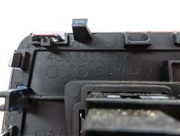 Thumbnail 6: 2012 AUDI A6 (C7 4G) REAR RIGHT/LEFT HEATED SEAT SWITCH BUTTON PANEL