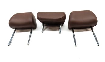 Thumbnail 2: 12-18 AUDI A6 A7 S6 S7 RS7 (C7 4G8) REAR LEFT CENTER RIGHT HEADREST SET (Brown)