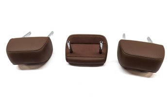Thumbnail 5: 12-18 AUDI A6 A7 S6 S7 RS7 (C7 4G8) REAR LEFT CENTER RIGHT HEADREST SET (Brown)