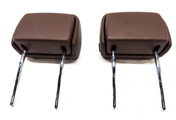 Thumbnail 6: 12-18 AUDI A6 A7 S6 S7 RS7 (C7 4G8) FRONT LEFT & RIGHT SEAT HEADREST SET (Brown)