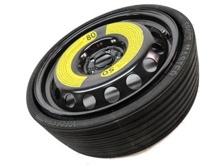 Thumbnail 3: 2009-2017 AUDI Q5 (B8 8R) 18x6 COLLAPSIBLE SPARE TIRE WHEEL RIM