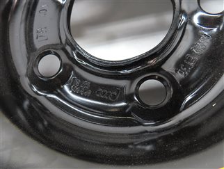 Thumbnail 5: 2009-2017 AUDI Q5 (B8 8R) 18x6 COLLAPSIBLE SPARE TIRE WHEEL RIM
