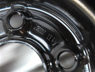 Thumbnail 7: 2009-2017 AUDI Q5 (B8 8R) 18x6 COLLAPSIBLE SPARE TIRE WHEEL RIM