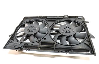 Thumbnail 2: 12-18 AUDI A6 A7 (C7) 3.0L SUPERCHARGED ENGINE - RADIATOR COOLING FAN w/ SHROUD