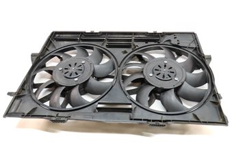 Thumbnail 4: 12-18 AUDI A6 A7 (C7) 3.0L SUPERCHARGED ENGINE - RADIATOR COOLING FAN w/ SHROUD
