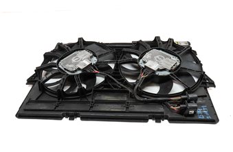 Thumbnail 5: 12-18 AUDI A6 A7 (C7) 3.0L SUPERCHARGED ENGINE - RADIATOR COOLING FAN w/ SHROUD